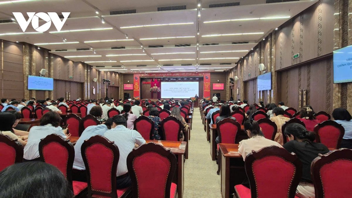 Thành ủy Hà Nội tập huấn vận hành thử nghiệm chính quyền địa phương 2 cấp